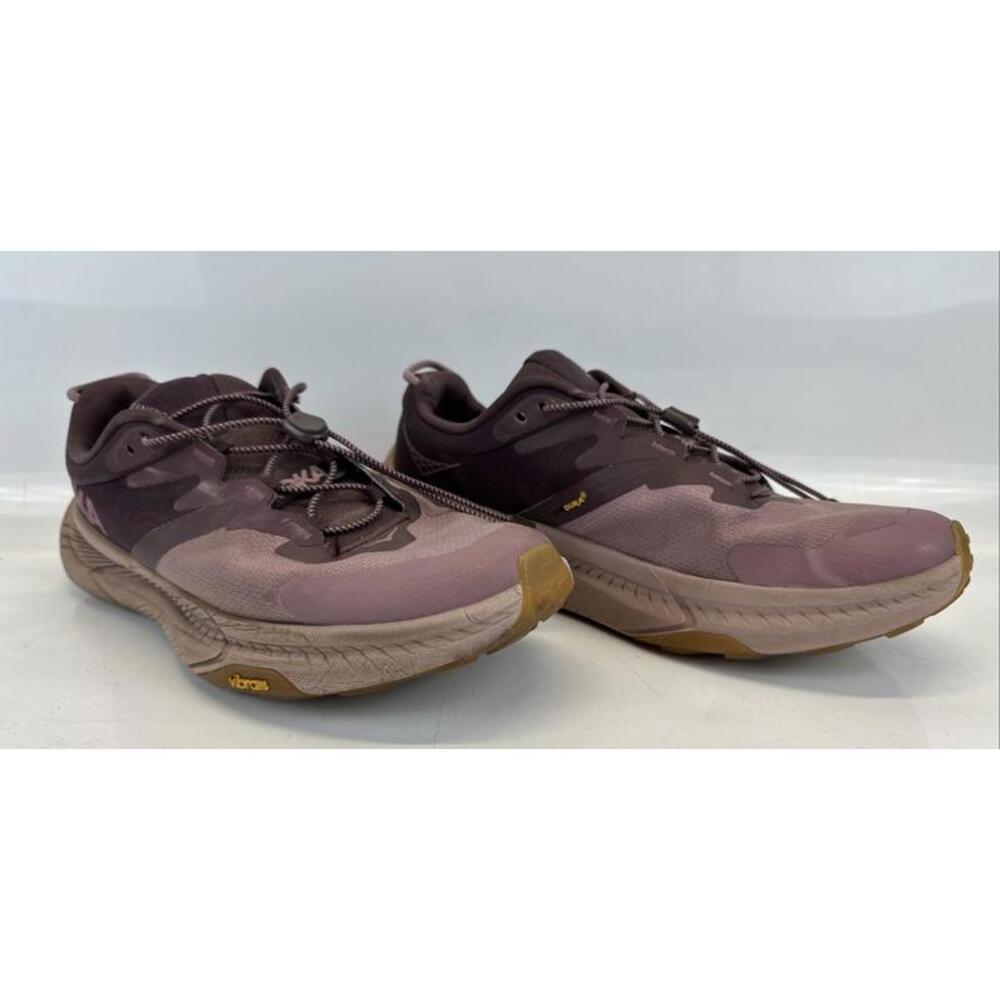 Hoka One One Transport Smoky Quartz / Oat Milk Women’s 9.5B Shoes Vibram Soles